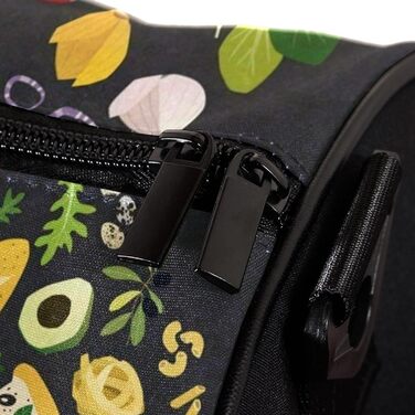 Спортивна сумка, маленька дорожня сумка, сумка для йоги, з мультяшними овочами та фруктами, сумка для фітнесу на відкритому повітрі, ручна поклажа