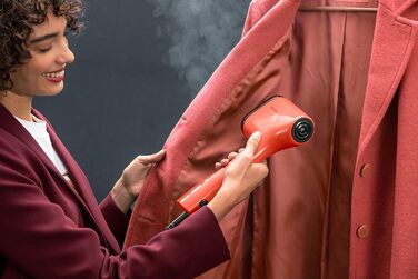 Парова щітка Tefal DT2022 Pure Pop 1300 Вт резервуар для води 70 мл видаляє до 99,99 вірусів/бактерій/мікробів швидке нагрівання б