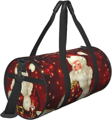 Яскрава дорожня сумка з написом З Різдвом, спортивна сумка для чоловіків та жінок, сумка-мішок, спортивна сумка