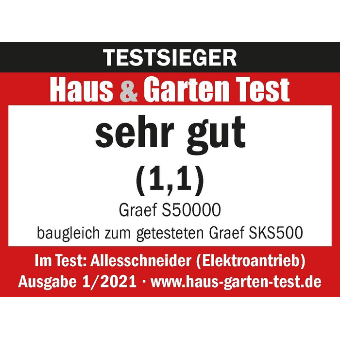 Слайсер для їжі GRAEF S50000 з коробкою для зберігання та насадкою MiniSlice, срібло