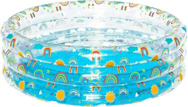 Дитячий басейн Bestway Rainbow Splash Ø 150 x 53 см