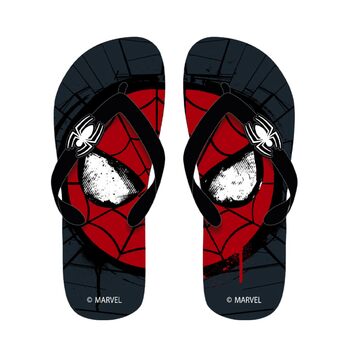 Шльопанці Marvel Spiderman, класичні сандалі, подарунок для хлопчиків, чоловіків та підлітків, розміри EU 40-45 40/41 EU чорного кольору