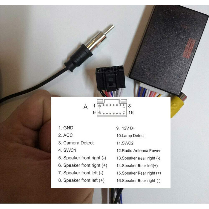 Для BMW E39 E46 E53 X5 Підтримка автомобільного стереокабелю Оригінальний Harman Kardon DSP