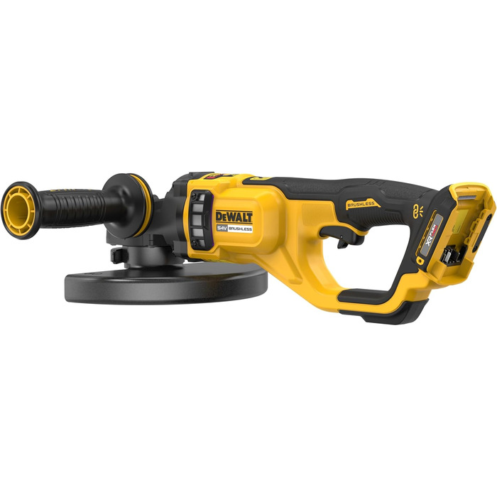 Акумуляторна кутова шліфувальна машина DeWALT DCG460NK-XJ 54 В 230 мм Кутова шліфувальна машина з пелюстковим вимикачем