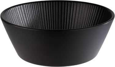 Чаша -NERO- в чорному, Ø 20,5 см, висота 7,5 см, 1,2 л, 85273