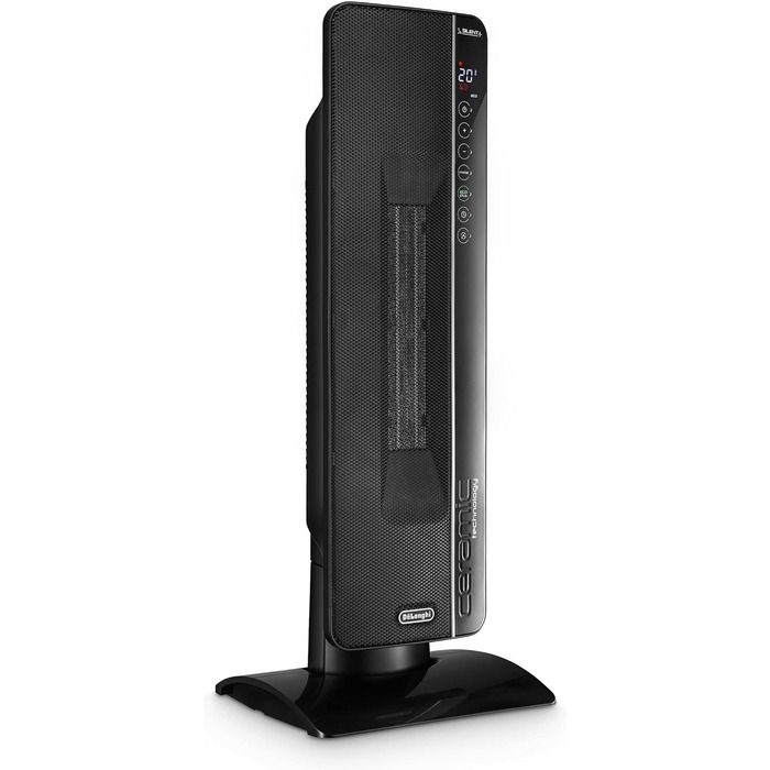 Керамічний тепловентилятор De'Longhi TCH8993ER.BC, керамічний тепловентилятор з 3 рівнями обігріву для приміщень до 70м, безшумна