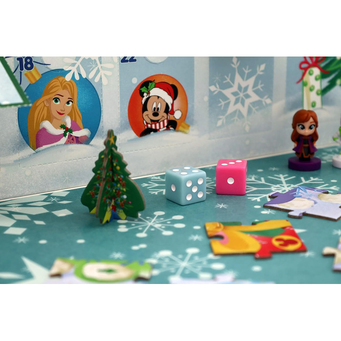 Адвент-календар Офіційна різдвяна настільна гра 25 елементів Вік 3