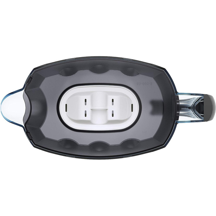 Фільтр для води AQUAPHOR Jasper Black вкл. 1 фільтр MAXFOR I Зменшує вапняний наліт і хлор I Графин на 2,8 л I Столовий фільтр для води I Розміщується в дверцятах холодильника.