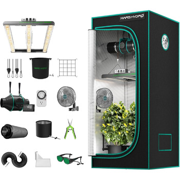 1500 Led Grow Light Lamp Full Spectrum Dimmable Plant Lamp with Hydroponics 80X80X160cm Grow Tent Indoor Grow Set, 4&39 Ventilation Set with Digital Controller Carbon Filter, 1500 Led Grow Light Lamp Full Spectrum Dimmable Plant Lamp with Hydroponics 80X8