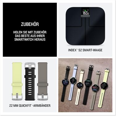 Мм - Фітнес-розумний годинник, 1,4-дюймовий сенсорний AMOLED-екран, до 12 днів роботи від акумулятора, понад 80 спортивних програм, ЕКГ, стан здоров&39я, фітнес-тренер, функції інвалідного візка, телефонні дзвінки, ліхтарик, чорний/сріблястий, 45 мм, 4 45