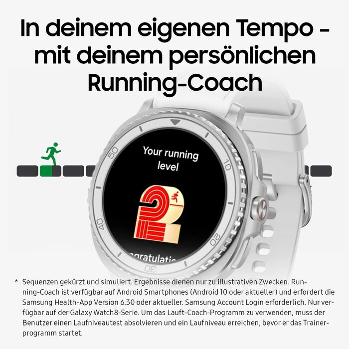 Розумний годинник Samsung Galaxy Watch8 Classic, фітнес-годинник та фітнес-трекер, гібридний ремінець та носимий дисплей, обертовий безель, 64 ГБ пам&39яті, 46 мм, Bluetooth, чорний, 3-річна гарантія виробника