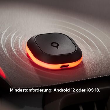 Попередження про радарні камери, попередження про затори, перешкоди та перевищення швидкості, сумісний з CarPlay та Android Auto)