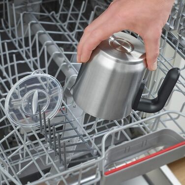 Піноутворювач для молока SEVERIN, електричний піноутворювач для молока з ємністю для молока з нержавіючої сталі, піноутворювач для