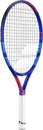 Тенісна ракетка Babolat Drive Junior, синьо-червона, легка, ручка розроблена для маленьких рук