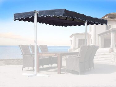 Замінний дах для окремостоячого тенту Dubai, сірий, 375 x 225 см