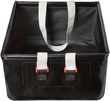 Складаний умивальник LAYZEE 12 л 12 літрів Чорний Складана чаша для миття посуду для кемпінгу Умивальник Відро