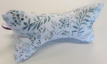 Кістка для читання Martinshof Manufactory, подушка для шиї з трав/листя, кістка для шиї, подушка для читання, кістка для читання, підставка для книги, розслаблююча подушка, підтримка шиї, ергономічна, бавовна