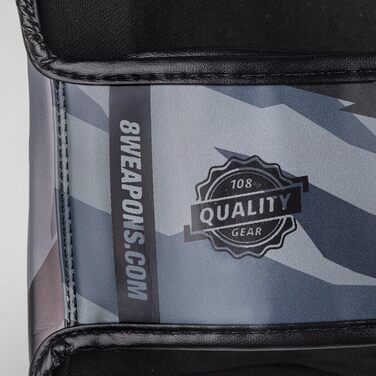 ВИДОВІ ЗБРОЇ Щитки для гомілок Unlimited 2.0, міський камуфляж, для тренувань та змагань, високоякісна синтетична шкіра та ідеальна амортизація, муай-тай, K1, MMA, карате та кікбоксинг XL, 8