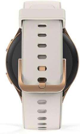 Розумний годинник Hama 8900 з GPS, водонепроникний IP68, функція телефону (сенсорний AMOLED-дисплей, голосове керування, спортивні режими, трекер сну, пульсометр, WhatsApp, годинник для бігу, пульсометр, фітнес-годинник) золотого кольору