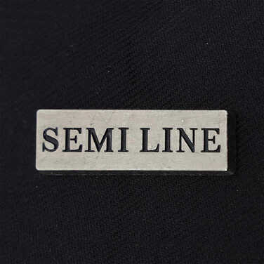 Валіза Semi Line 24' (M) Black (T5771-2)