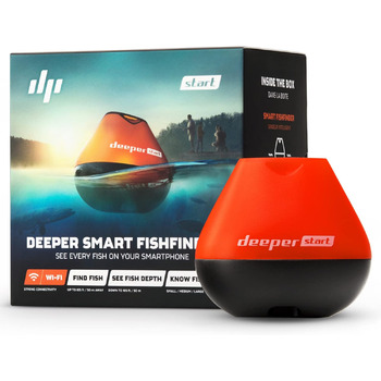 Розумний ехолот Deeper START - легкий бездротовий ехолот Wi-Fi для берегових рибалок