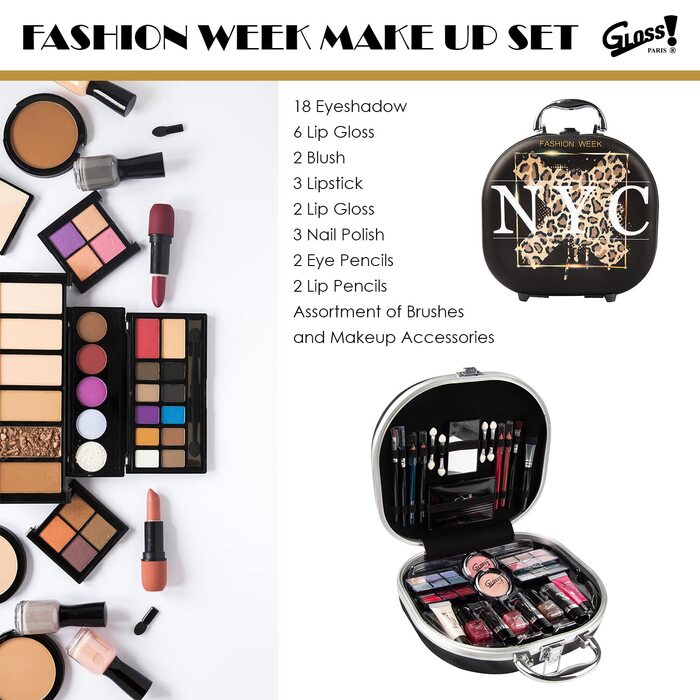 Б’юті-бокс GLOSS! Pink Makeup Case