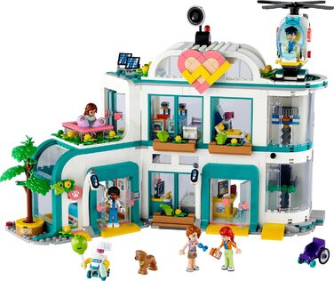 Конструктор LEGO Friends 42621, Лікарня Хартлейк-Сіті, 1045 деталей