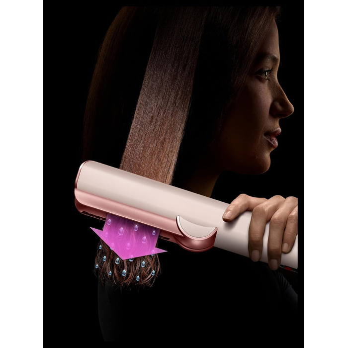 Стайлер для випрямлення волосся Dyson Airstrait 2в1 (випрямляч та фен) Ceramic Pink/Rose Gold
