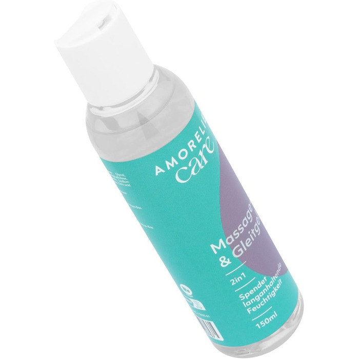 Інтимний гель AMORELIE Care 2в1 для масажу та зволоження, 150 мл