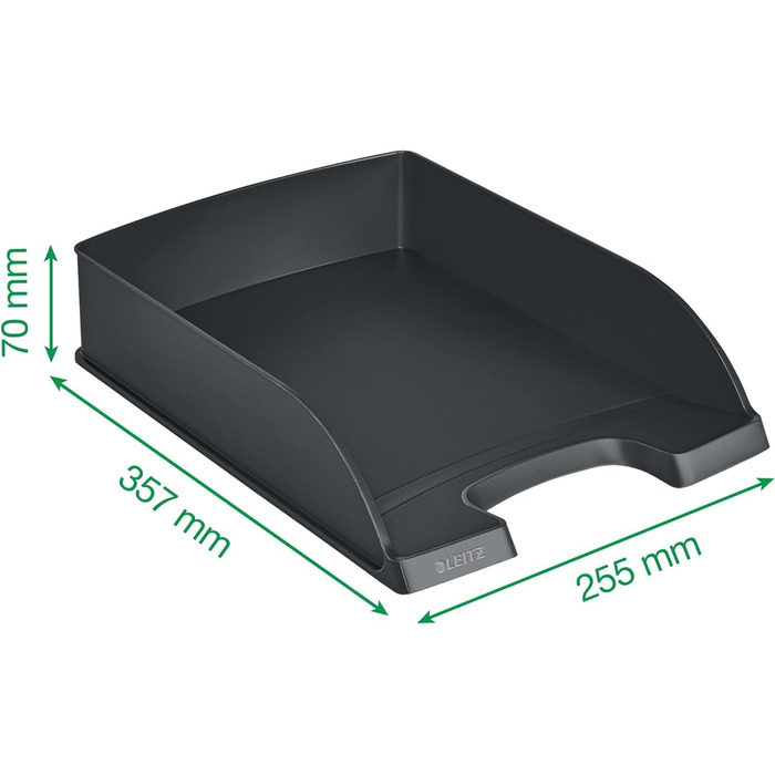 Лоток для листів Leitz стандартний A4, упаковка з 5 шт. , серія Plus, 52270095 (сірий / упаковка 5, 5 шт. )