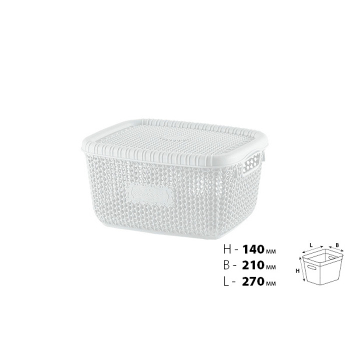 Кошик VIOLET HOUSE WHITE Віолетта (6513136)