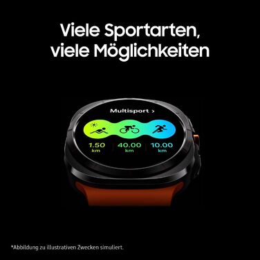 Розумний годинник Samsung Galaxy Watch Ultra (2025) з Galaxy AI, фітнес-годинник, морський ремінець, титановий корпус, кнопки швидкого доступу, подвійний GPS, 64 ГБ пам&39яті, 47 мм, LTE, титаново-синій, 3-річна гарантія виробника, титаново-синій S/M/L - 