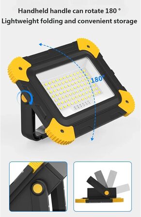 Довговічна кемпінгова ліхтарика на батарейках, портативна, магнітна, висока яскравість, світлодіодна, водонепроникна, для походів, кемпінгу, активного відпочинку, магнітна основа