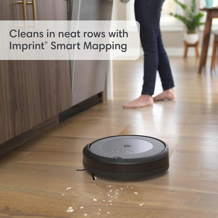 Робот-пилосос iRobot Roomba Combo i5 (i5572) з автоматичною всмоктувальною станцією, з підтримкою WLAN, інтелектуальною навігацією