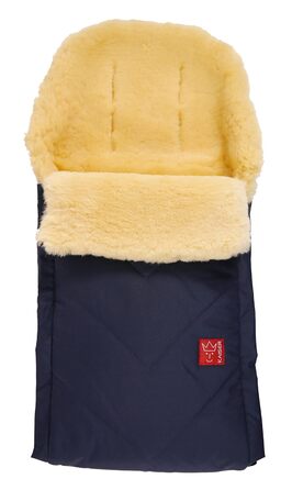 Муфта для ніг 'Dublas з натурального хутра, колір темно-синій, 6510322 -