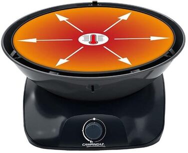 Газовий гриль Campingaz 360 Grill CV безкоштовний набір з 4 грилів CV470. Спеціальна пропозиція гриль унісекс для дорослих, антрацитовий, один розмір, для кемпінгу та активного відпочинку