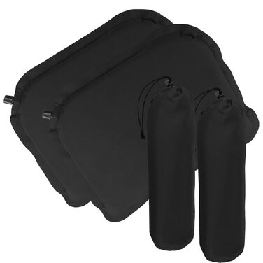 Самонадувальна подушка для сидіння для кемпінгу 40 x 30 x 3,8 см Термоподушка для стадіону Ізоляційний килимок для сидіння на вулиці Надлегкий набір з 2 шт.