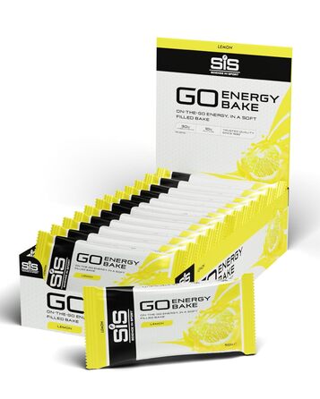 Енергетичні батончики Science in Sport GO Energy Bakes 50 г, 12 шт., лимон - смачні вуглеводні батончики з 30 г вуглеводів, постачальники енергії для силових тренувань