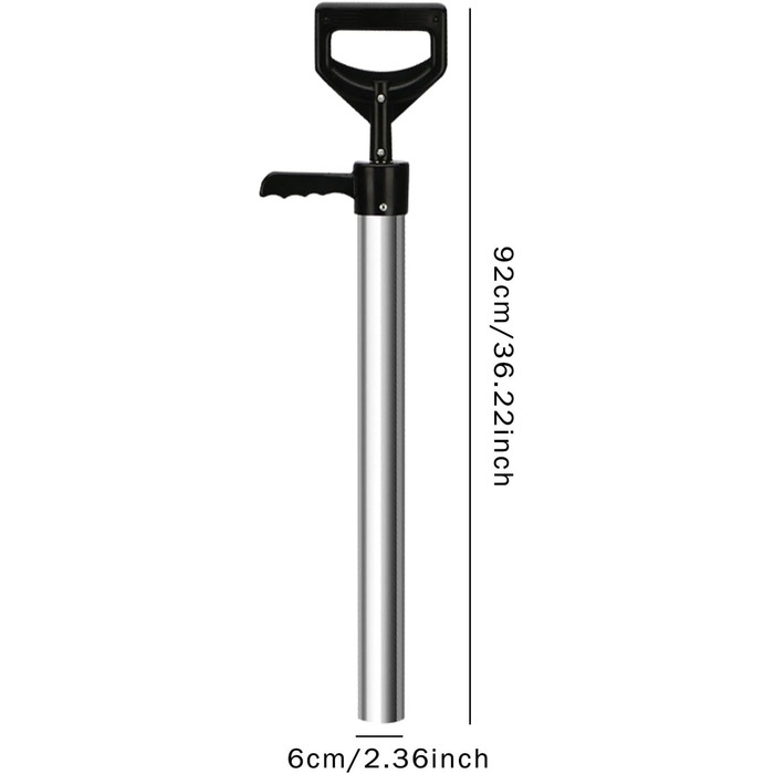 Насос для креветок Oshhni, пристрій для лову морепродуктів, пляжний артефакт, екстрактор креветок для жучків, розмір L