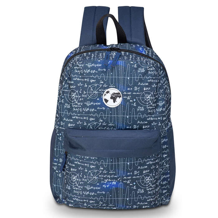 Рюкзак міський Semi Line 17 Blue Print (J4686-2)