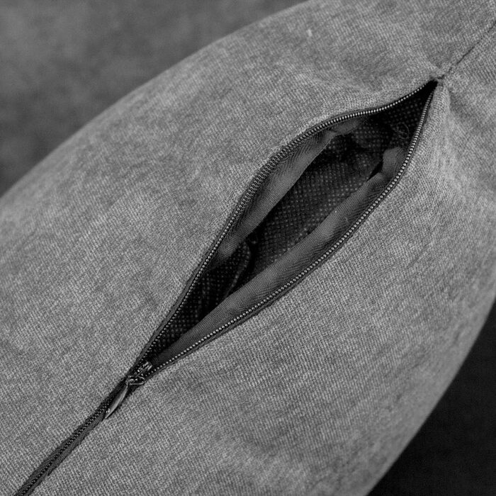 Крісло SVITA Josie, м&39яке крісло для дому з підлокітниками, металевий каркас, тканинний чохол, сучасний одномісний диван, світло-сірий, світло-сіра тканина