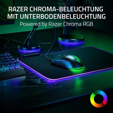 Легка дротова ігрова миша з підсвічуванням Chroma RGB (вага 57 г, оптичні перемикачі миші 3-го покоління, підсвічування Chroma з п