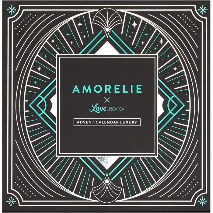 Еротичний адвент-календар AMORELIE Luxury Edition 2025, 24 преміальні інтимні подарунки