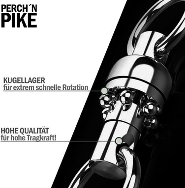 Високошвидкісні вертлюги з нержавіючої сталі на підшипниках, кранові вертлюги з міцністю на розрив 14-190 кг, рибальські снасті для лову сома, рибальські вертлюги для лову сома 4 - міцність на розрив 47 кг