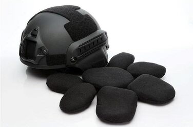 Стрибковий шолом страйкбол військовий тактичний шолом для пейнтболу спорту на свіжому повітрі полювання стрільба чорний, 2000