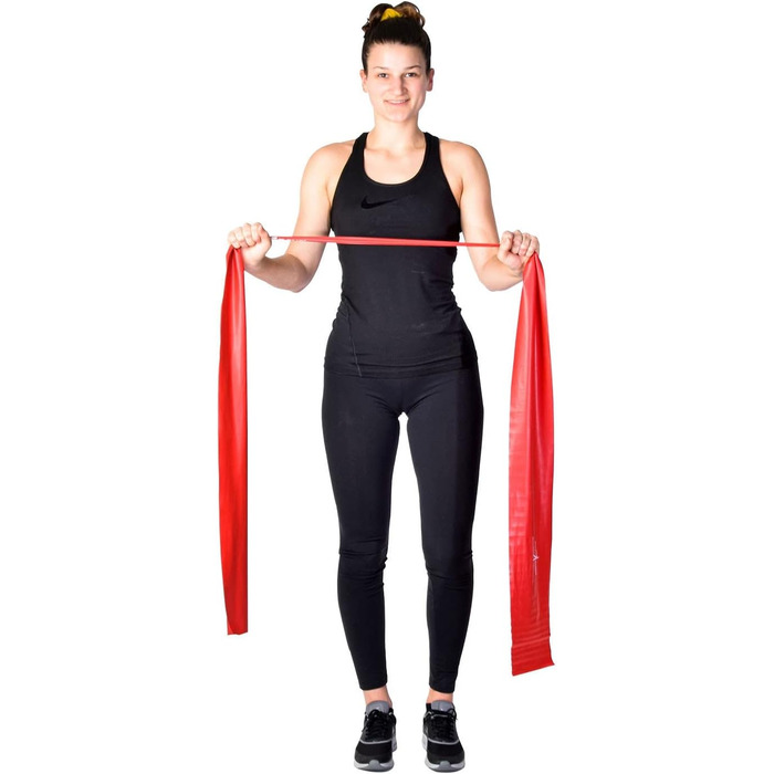 Еспандер Dittmann Bodyband (терапевтичний) 25 м червоний (середній)