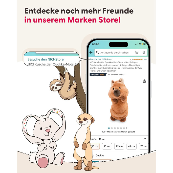 Дитяча подушка для шиї NICI Єдиноріг рожевий 25x25 см - Подушка для шиї - Пухнаста дитяча подушка для дівчаток та хлопчиків - Ідеально підходить як подушка для подорожей - 49656