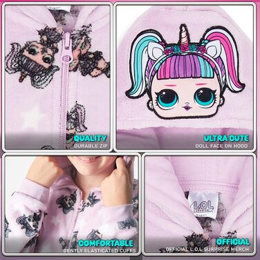 Кігурумі L.O.L. Surprise! Єдиноріг, фліс, фіолетовий