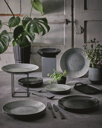 Тарілка супова Luminarc Slate Black, 20 см (6788145)