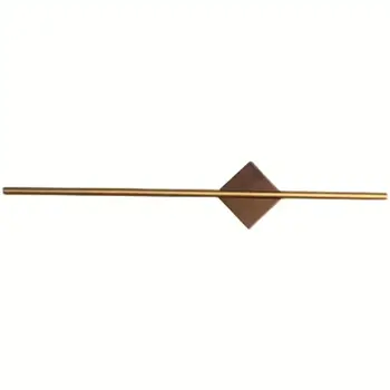 Вішалка для рушників Vialex 16882623338 настінна 50 см, золотиста